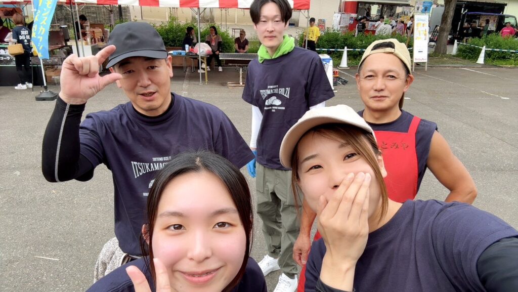 笑顔のスタッフ